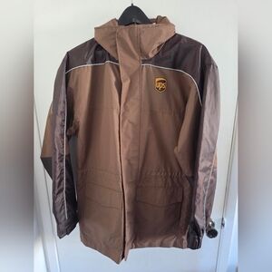 UPS Brown Windbreaker Jacket